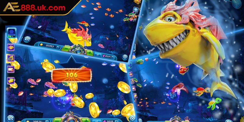Bắn Cá Ăn Xu AE888 – Hành Trình Săn Thưởng Đầy Kịch Tính 2 Cơ hội săn thưởng cao