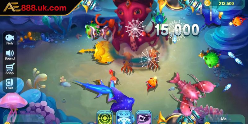 Bắn Cá Biển Sâu AE888 - Luật Chơi Và Bí Kíp Săn Mồi Hiệu Quả 3 Điều chỉnh lực bắn hợp lý